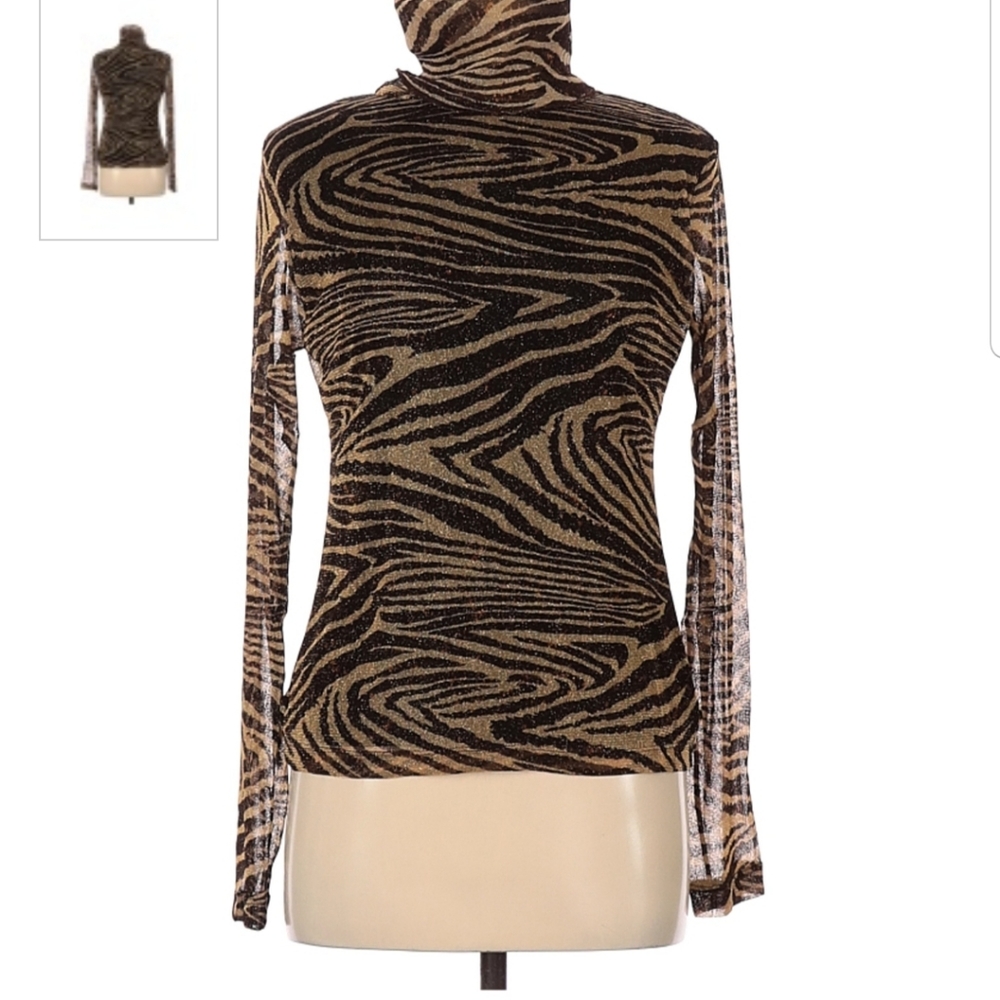Animal Print Blouse